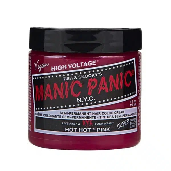 Manic Panic color hot hot pink colour cream