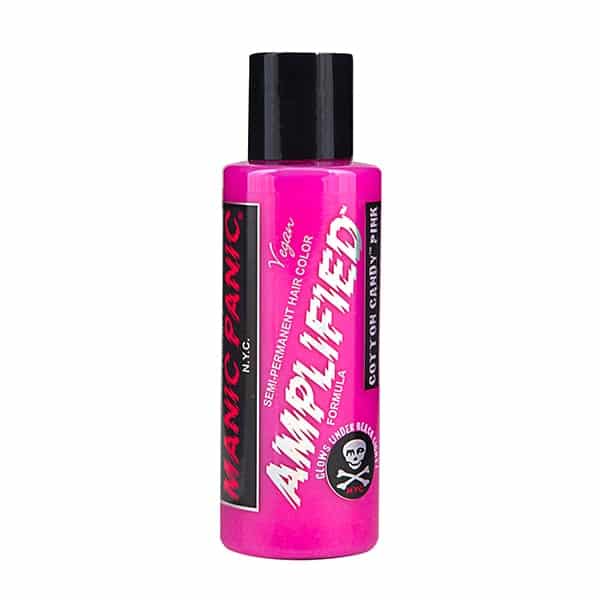 Manic panic cotton candy amplified bottle color cream