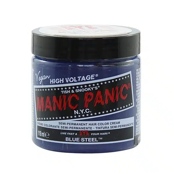 Manic Panic Blue Steel Cream 118ml ā Beauty Hair Warehouse Manic Panic Blue Steel Cream 118ml ā Beauty Hair Warehouse