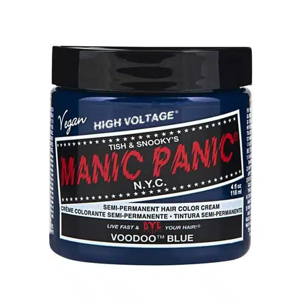 Manic Panic voodoo blue color cream
