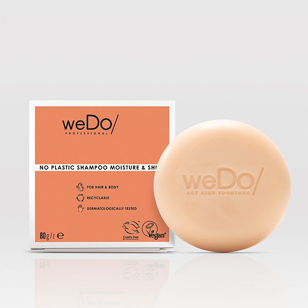 WeDo No Plastic Moisture & Shine Shampoo Bar 80g