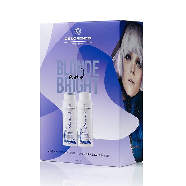 De Lorenzo Blonde Illumin8 shampoo and Conditioner Duo Gift Set