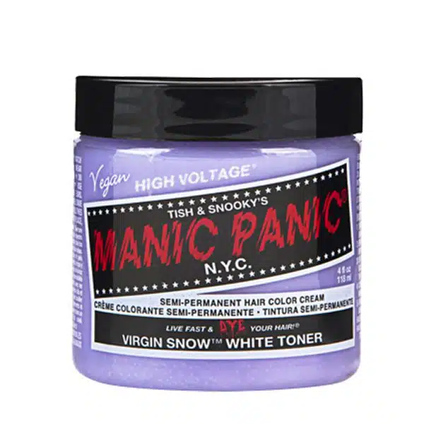 Manic Panic Virgin Snow Hair Colour Cream 118ml