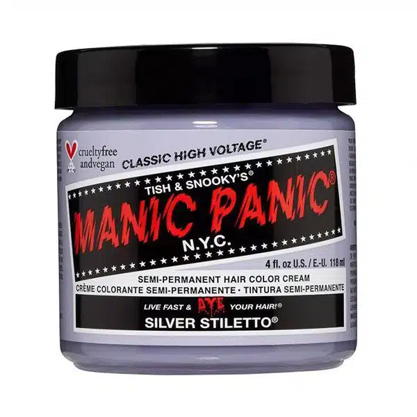 Manic Panic Silver Stiletto Color Cream 118ml