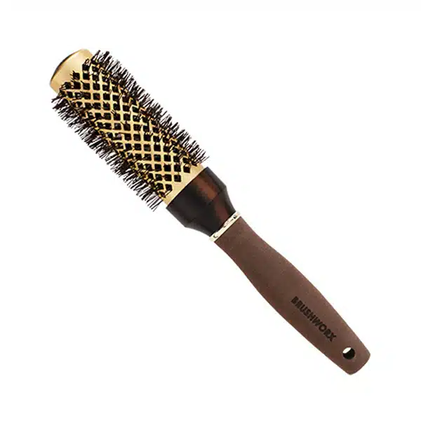 Brushworx Brazilian Bronze Hot tube Medium 50mm Hair Brush