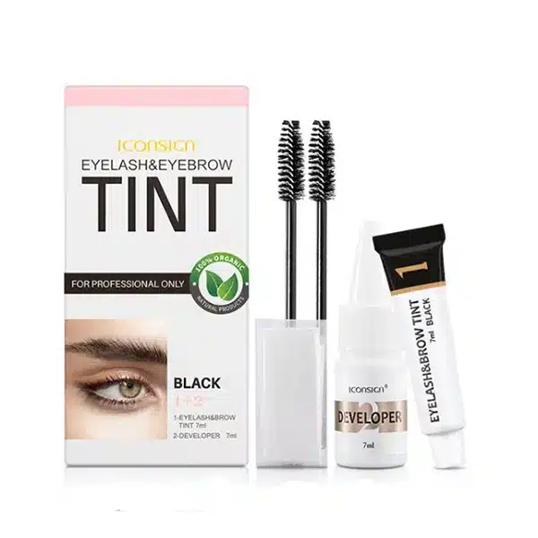 Iconsign eyebrow and eyelash kit Black