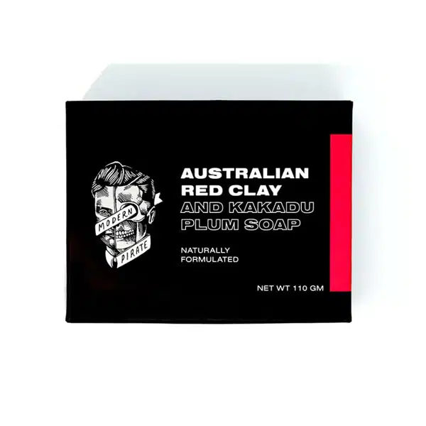 Modern Pirate Australian Red Clay Soap 110G