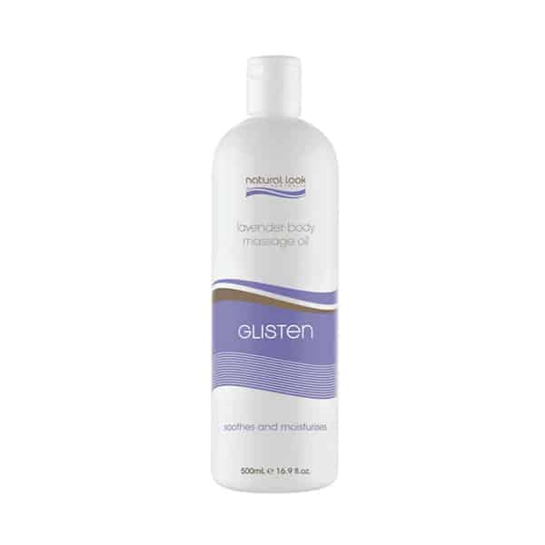 Natural Look Glisten Lavender Massage Oil 500ml