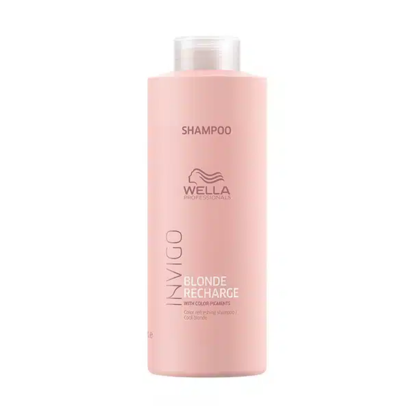 Wella Invigo Blonde Recharge Shampoo 1ltr
