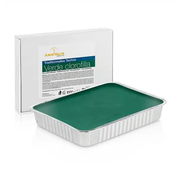 Xanitalia Techno Verde Clorofilla Wax Cake 1kg